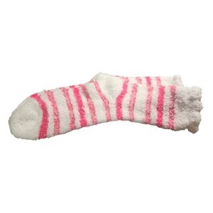 Fluffy Striped Lounge Socks